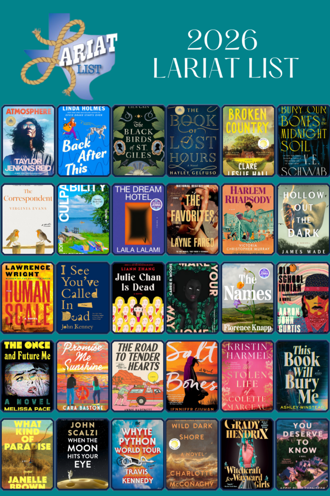 Texas Library Association names Whyte Python a top ten Lariat list book for 2025!